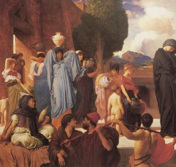 Lord Frederick Leighton : Captive Andromache, Detail Left